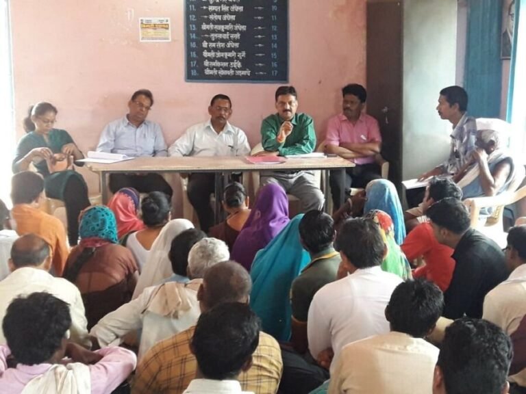 ग्राम बांकी व मोठार पहुंचा भोपाल से भेजे गये डॉक्टरों का दल