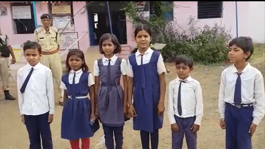 Seoni News 6 children cast 96% of polling , Seoni Madhya Pradesh