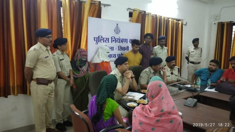 सिवनी जिला अस्पताल से : बच्चा चोरी करने वाले 5 गिरफ्तार