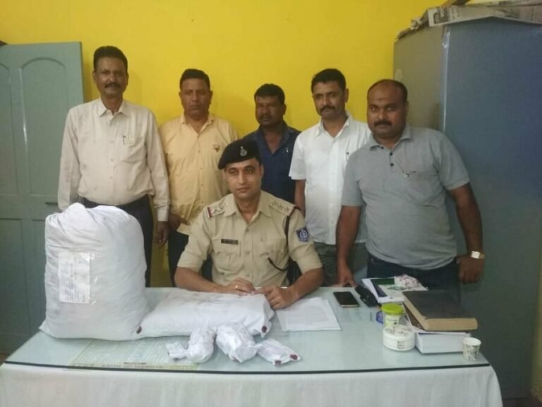 80000 ₹ कीमत का गांजा सहित सिवनी के गांजा तस्कर पुलिस की गिरफ्त में