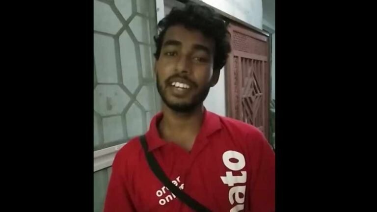 VIDEO: Zomato ब्वॉय ने गाया गाना ‘गोरी तेरा गांव’, सोशल मीडिया पर हुआ वायरल