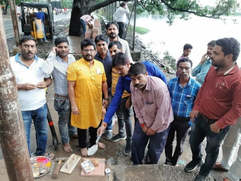 दलसागर तालाब के सौन्दर्यीकर्ण हेतु हुआ भूमिपूजन