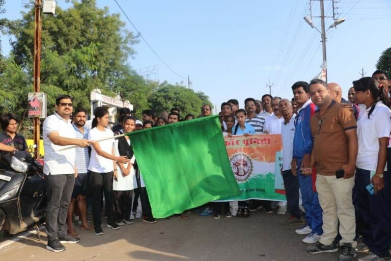 रन फ़ॉर यूनिटी : एकता का संदेश देने सड़को पर दौड़ पड़ा सिवनी जिला