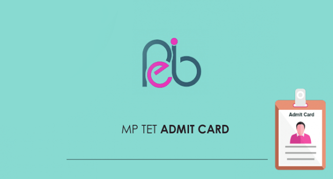 MP TET Admit Card 2020 Download