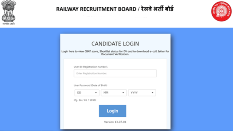 RRB NTPC Admit Card 2020 : Syllabus |  एडमिट कार्ड डाउनलोड करने का डायरेक्ट लिंक
