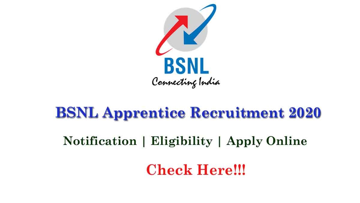BSNL Recruitment 2020