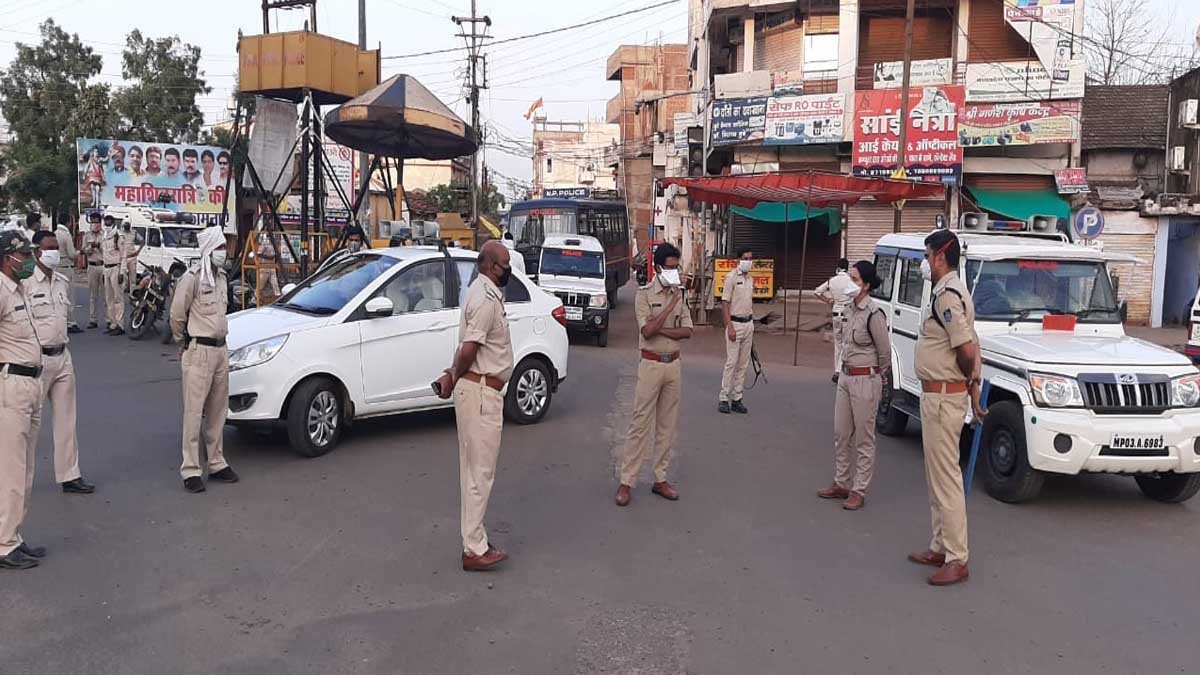 Seoni News : सिवनी पुलिस अधीक्षक ने किया शहर का भ्रमण