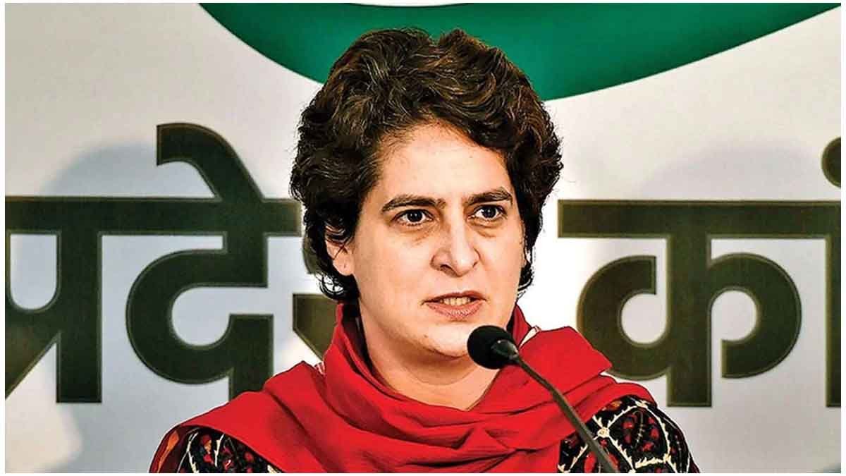 Lakhs of rupees rent outstanding on Priyanka Gandhi, government bungalow to be vacant in 1 month, order issued