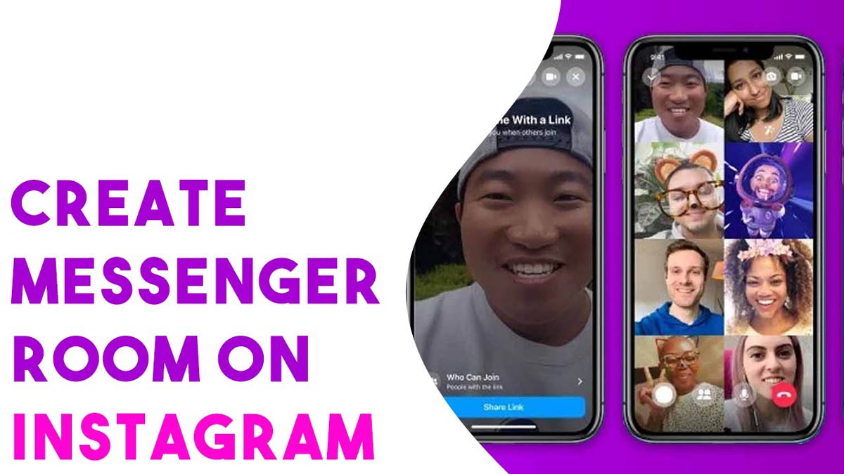 how to creat and join instagram messanger room