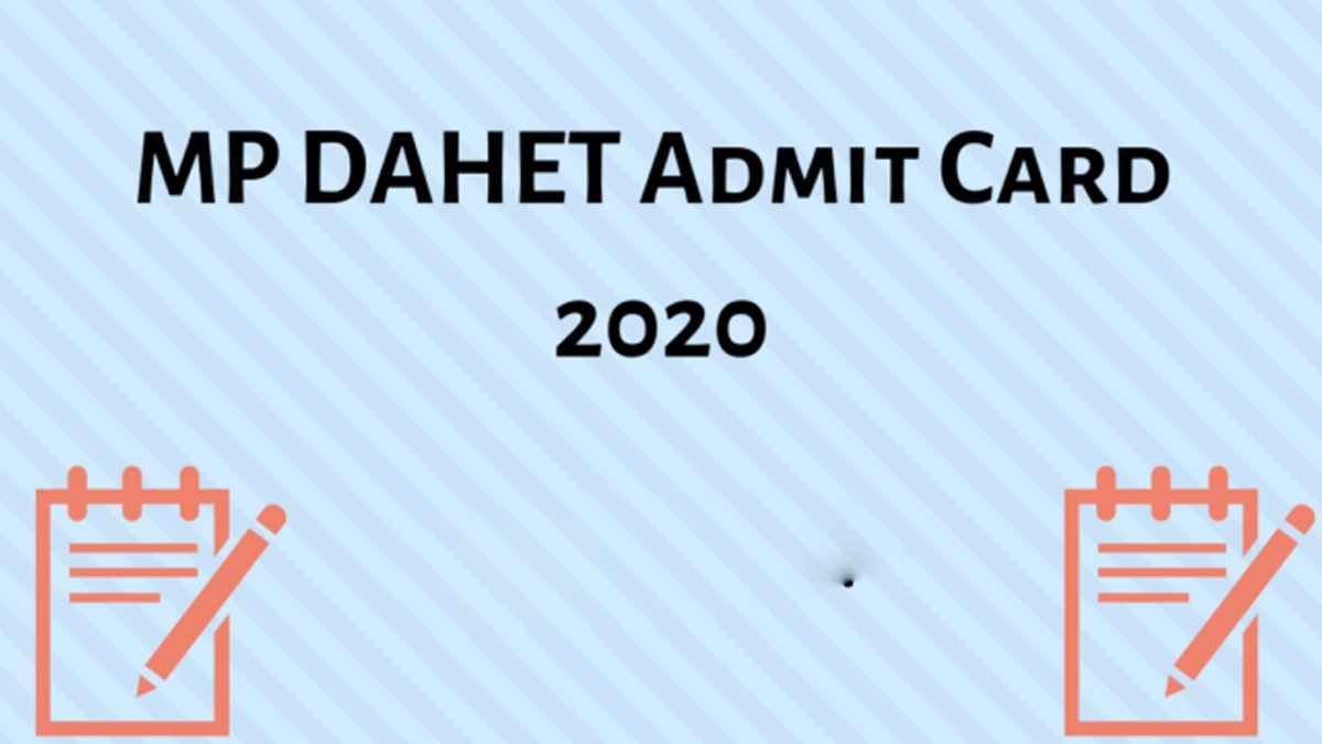 MP-DAHET-Admit-Card-2020