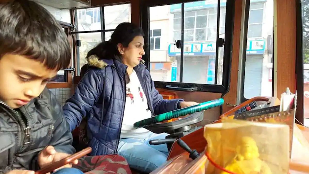 pooja devi jammu and kashmirs first women bus driver