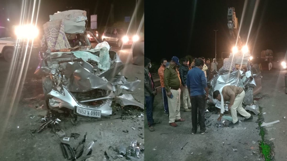 seoni alonia toll accident cctv video