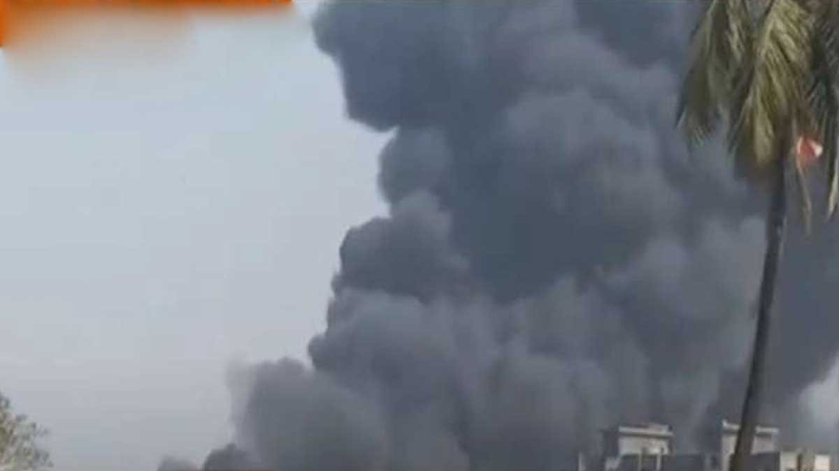 Mumbai Mankhurd Area Fire