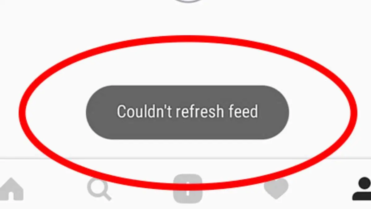 Instagram Notification couldn't refresh feed - Solution - Fixed