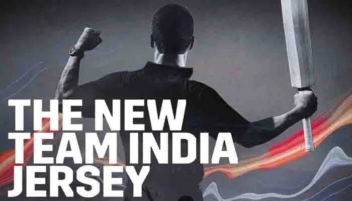 T20 world cup : नई जर्सी में दिखेगी भारतीय क्रिकेट टीम, 13 अक्टूबर को होगी लॉन्च