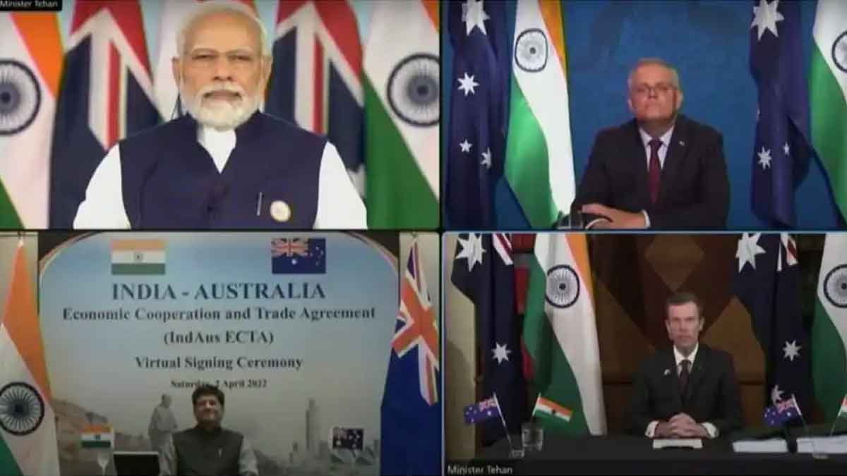 India, Australia sign historic free trade deal