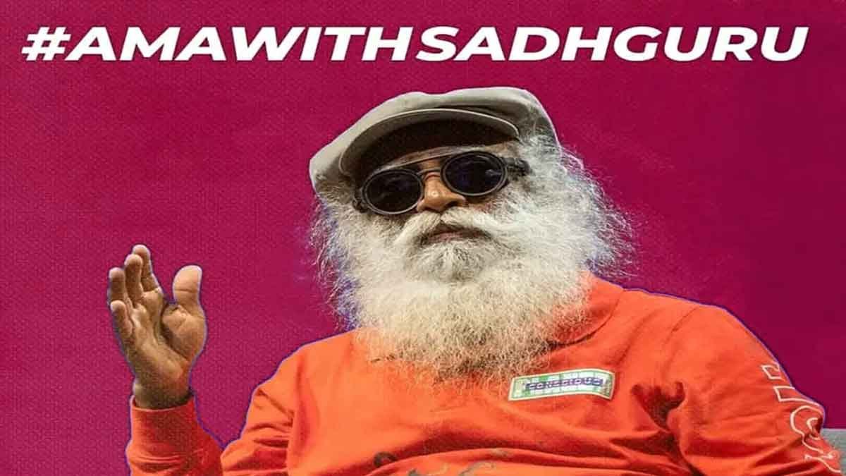 #AMAwithSadhguru
