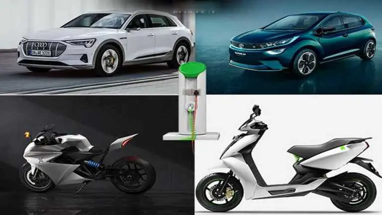 Electric-bike-car-charging-
