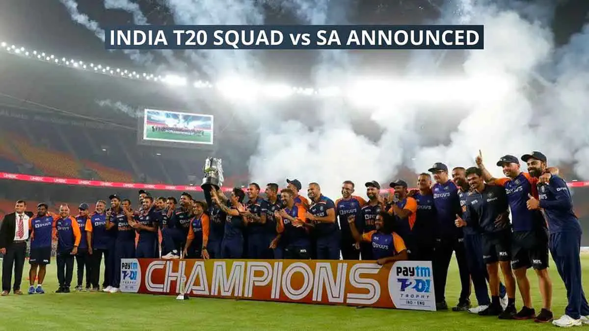 India vs South Africa T20 Squad: