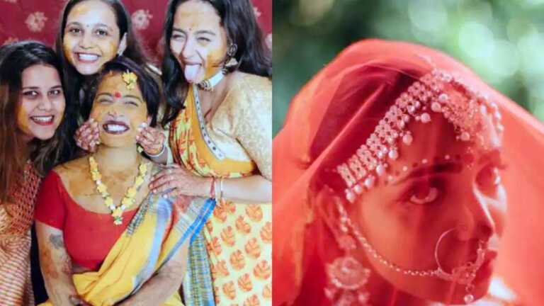 अजब गजब: गुजरात की क्षमा बिंदु ने की खुद से करली शादी, यहाँ देखें मेहंदी, हल्दी सेरेमनी की ख़ास तस्वीरें
