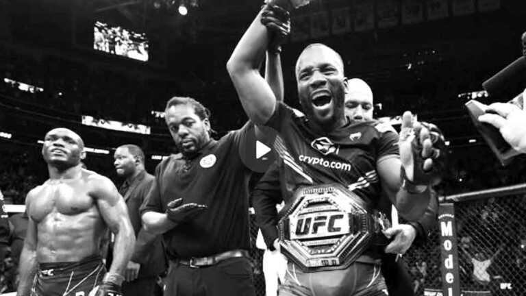 Highlights from UFC 278: Leon Edwards stuns Kamaru Uman with a last-minute knockout and wins the world title