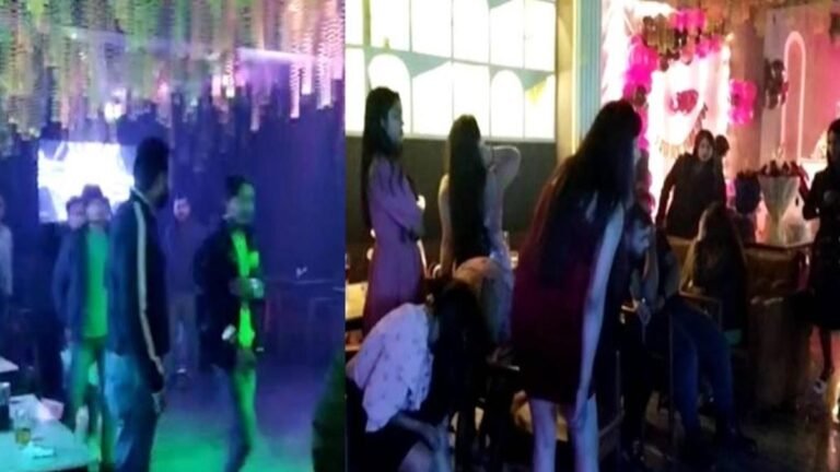 एमपी के भोपाल में पुलिस का बार पर छापा, रात डेढ़ बजे बॉटम क्लब में जाम छलकाते मिले 100 युवक-युवतियां