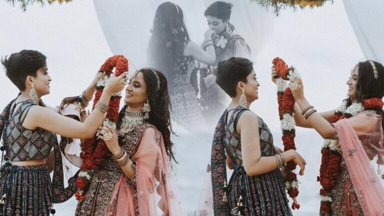 परिवार ने विरोध किया लेकिन कानून ने साथ दिया; केरल के लेस्बियन कपल का वेडिंग फोटोशूट चर्चा में है