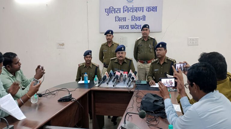 सिवनी एसपी ने अंधे हत्याकांड का पर्दाफाश करते हुआ किया बड़ा खुलासा, दो आरोपित गिरफ्तार