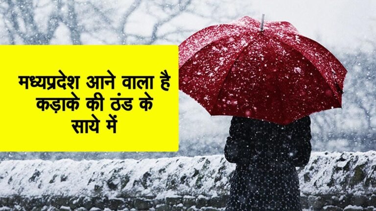 मप्र मौसम अपडेट: तापमान में उतार-चढ़ाव दौर, 4 दिसंबर के बाद मध्यप्रदेश रहेगा कड़ाके की ठंड के साये में