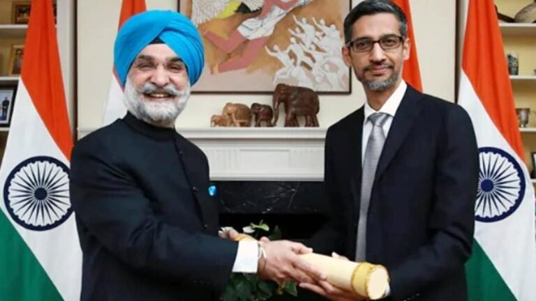 Padma Bhushan: Google CEO सुंदर पिचाई को नवाजा गया ‘पद्म भूषण’ से ; कहा, “मैं जहां भी जाता हूं, भारत मेरे साथ…”