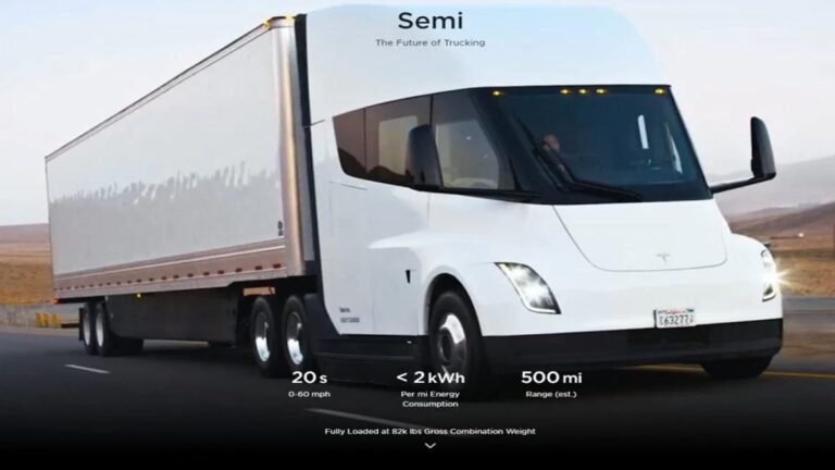Tesla Electric Truck : डीजल ट्रक से 3 गुना ज्यादा शक्तिशाली टेस्ला इलेक्ट्रिक ट्रक, फुल चार्जिंग के बाद 805 KM चलेगा