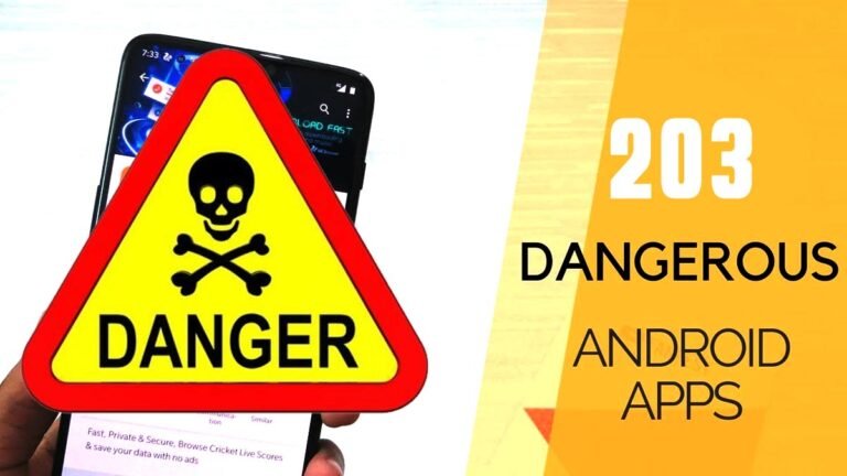Dangerous Android Apps: आपके स्मार्टफोन में इन 203 ऐप्स में से एक भी हो इनस्टॉल तो तुरंत करें डिलीट, देखें लिस्ट
