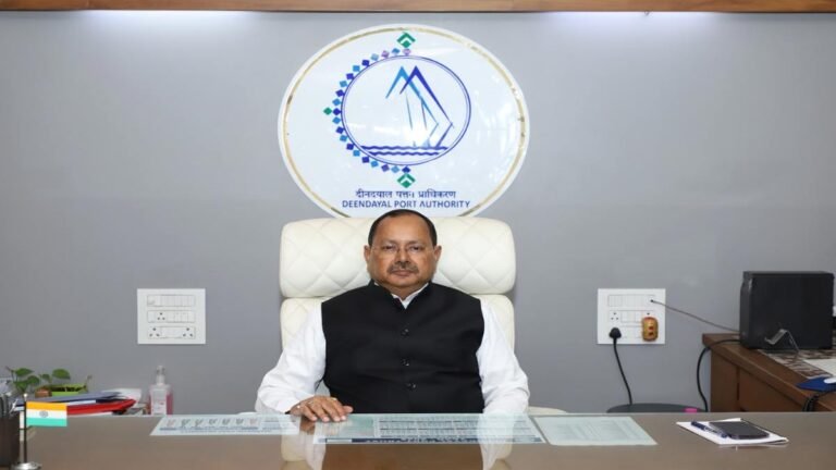 दीनदयाल पोर्ट अथॉरिटी का एमएमटी कार्गो ट्रैफिक को संभालने का आँकड़ा 100 के पार