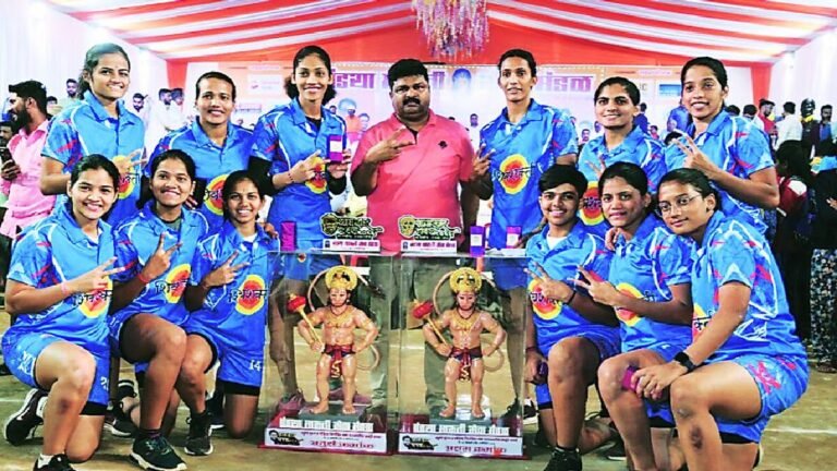 राज्य स्तरीय कबड्डी टूर्नामेंट : बाबूराव चंदेरे सोशल फाउंडेशन, शिवशक्ति की टीमों ने जीते खिताब