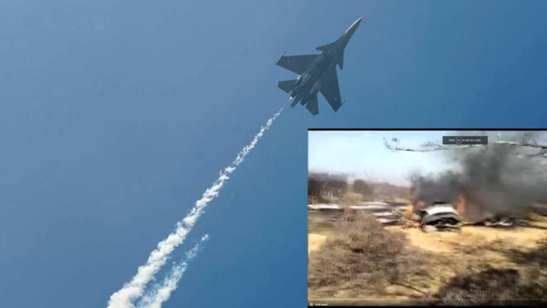 AirCraft Crash Mp : मध्य प्रदेश में सुखोई-30 और मिराज 2000 विमान दुर्घटनाग्रस्त; एक पायलट की मौत, दो गंभीर रूप से घायल
