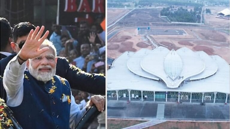Karnataka: पीएम नरेंद्र मोदी ने शिवमोग्गा हवाई अड्डे का उद्घाटन किया, विकास परियोजनाओं की शुरुआत की