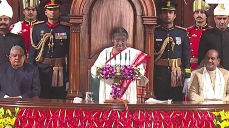 बड़े-बड़े सपने साकार करने वाली निडर सरकार! राष्ट्रपति द्रौपदी मुर्मू के भाषण की हुई जमकर तारीफ