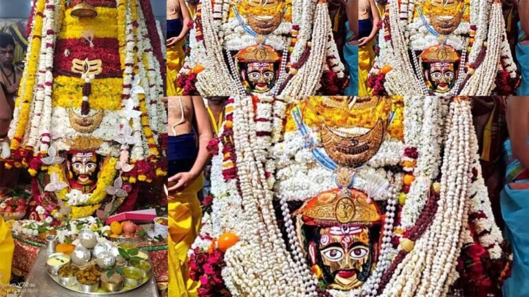 उज्जैन: सेहरा श्रृंगार में “बाबा महाकाल”, आज हुई वर्ष में एक बार होने वाली भस्मार्ती