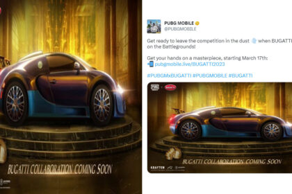 PUBG Mobile x Bugatti Collaboration
