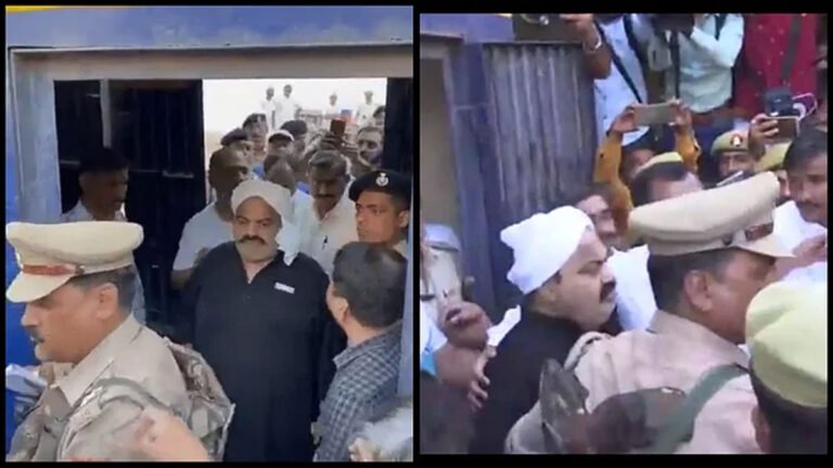 माफिया अतीक अहमद को लेने साबरमती जेल  पहुंची प्रयागराज पुलिस, गुजरात से प्रयागराज लाया जा रहा अतीक अहमद