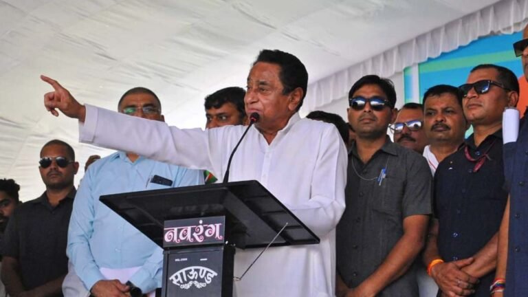 कमलनाथ का सीएम शिवराज पर तीखा वार: MP पर साढ़े तीन लाख करोड़ का कर्ज, लेकिन इसे रोजगार पर खर्च नहीं किया जा रहा