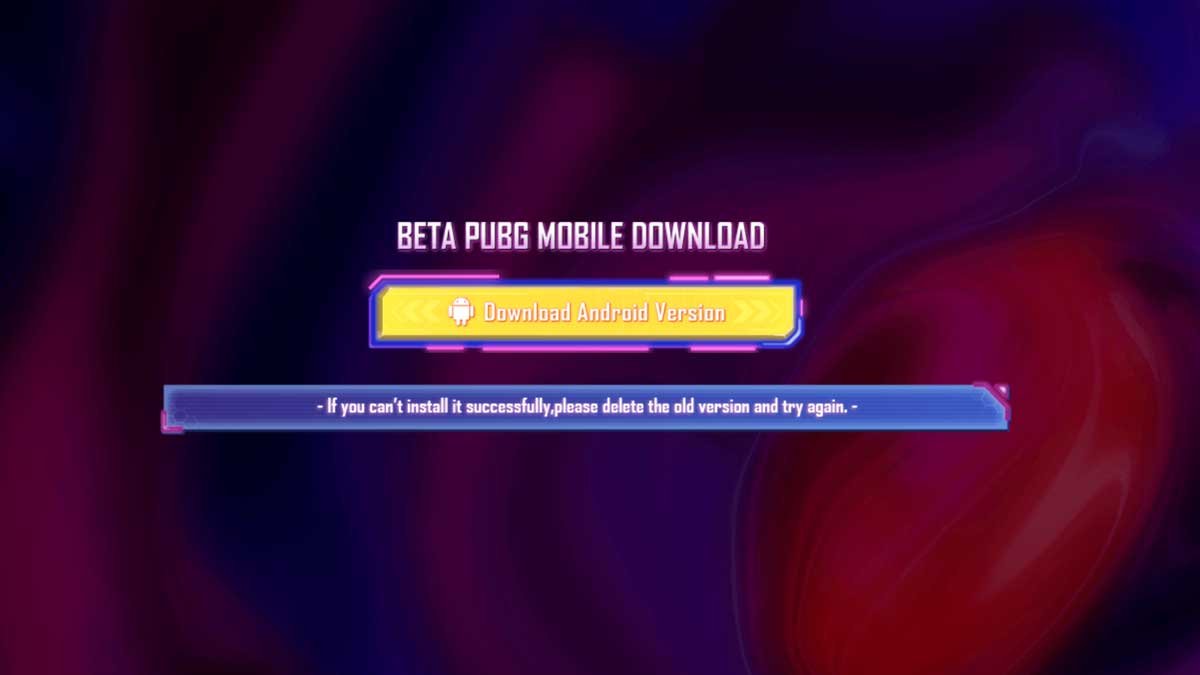 PUBG Mobile 2.6 Beta APK DOWNLOAD