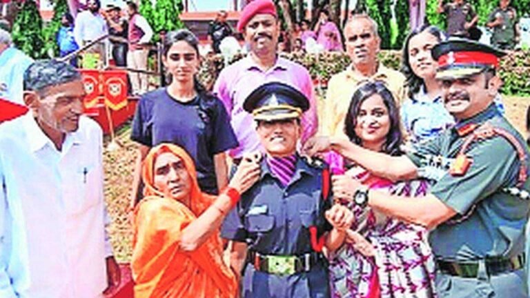 गलवान में शहीद हुए नायक दीपक सिंह की पत्नी रेखा सिंह है सेना में लेफ्टिनेंट