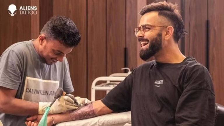 Virat Kohli New Tattoo: विराट कोहली ने बनवाया नया टैटू, कलाकार ने बताया इसके पीछे का मतलब