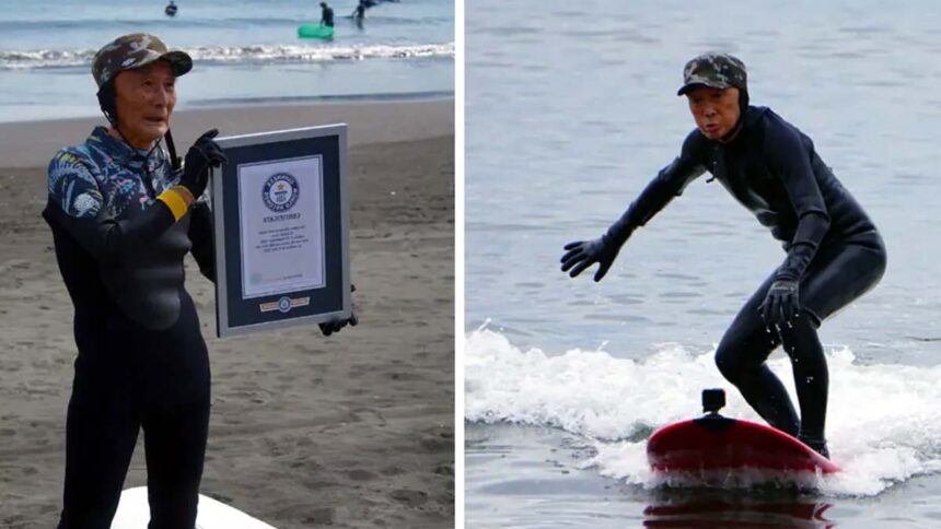 World's Oldest Surfer