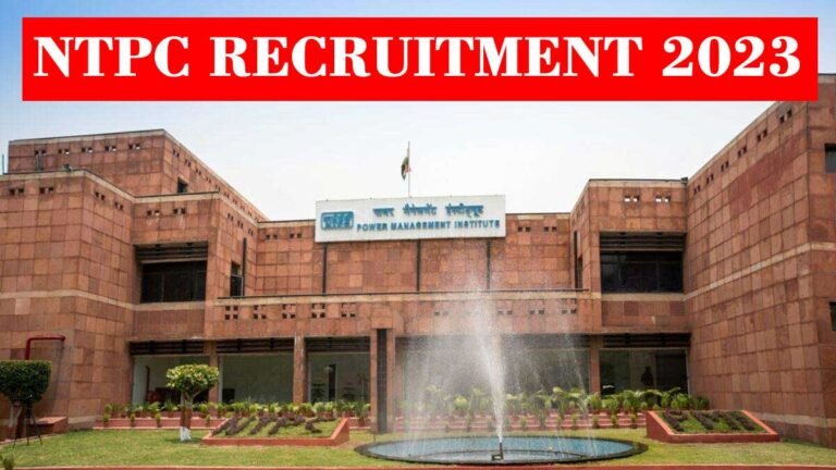 NTPC RECRUITMENT 2023: NTPC में असिस्टेंट पदों पर बंपर भर्ती का Notification किया जारी, कौन कर सकता है आवेदन? जाने पूरी डिटेल