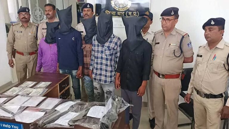 मध्य प्रदेश: पीथमपुर में पेट्रोल पंप लूटने की योजना बना रहे पांच गिरफ्तार