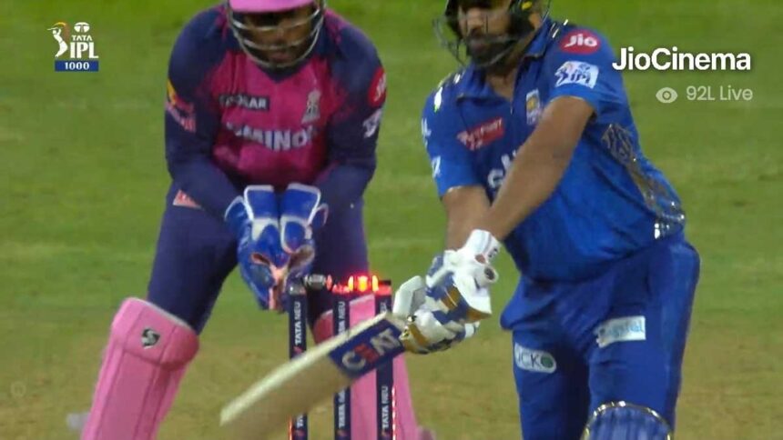 Rohit Sharma Out Controversy