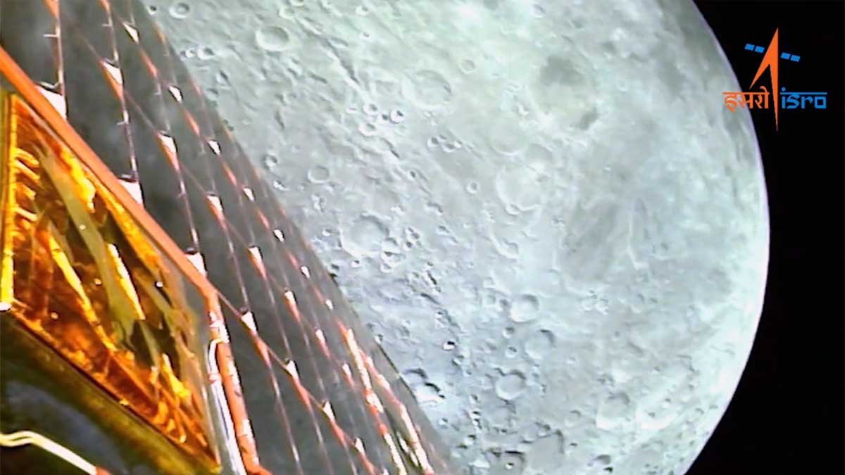 First Images Of Moon As Captured By Chandrayaan-3 Spacecraft