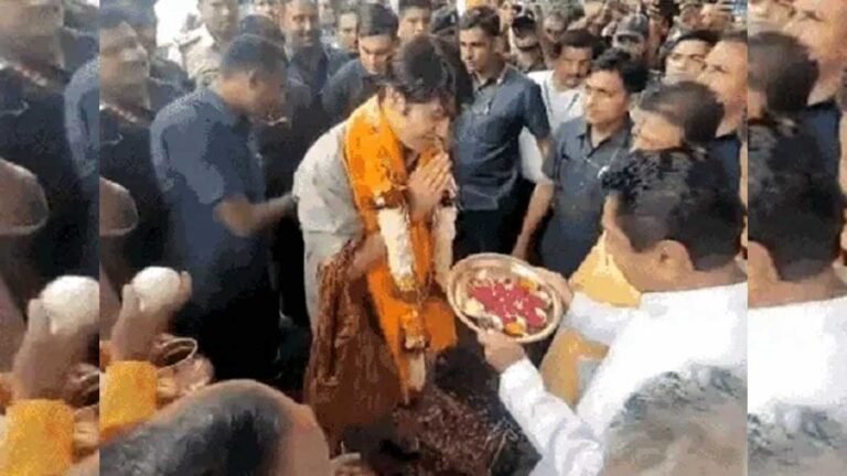 छिंदवाड़ा पहुंचे बागेश्वर धाम के पीठाधीश्वर पं. धीरेंद्र कृष्ण शास्त्री, तीन दिवसीय रामकथा हुई शुरू; 2.5 लाख वर्गफीट में लगा पंडाल
